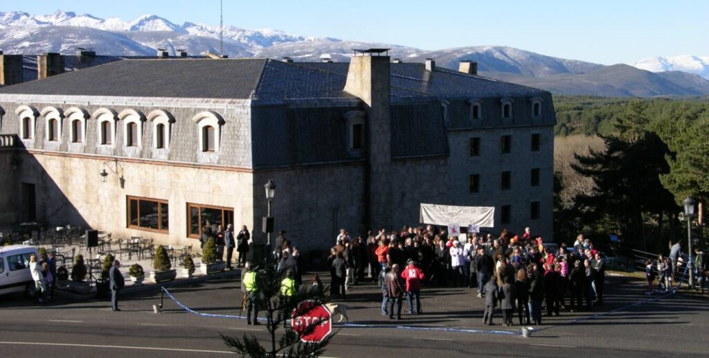 Desayuno solidario Parador de Gredos. 